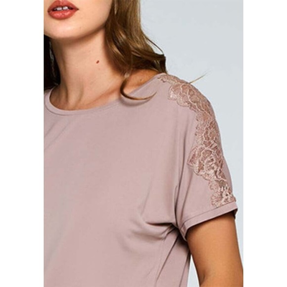 Soft Pajama Set with Pockets Womens Plus Size 2x Blush Color Loungewear - Picture 5 of 9